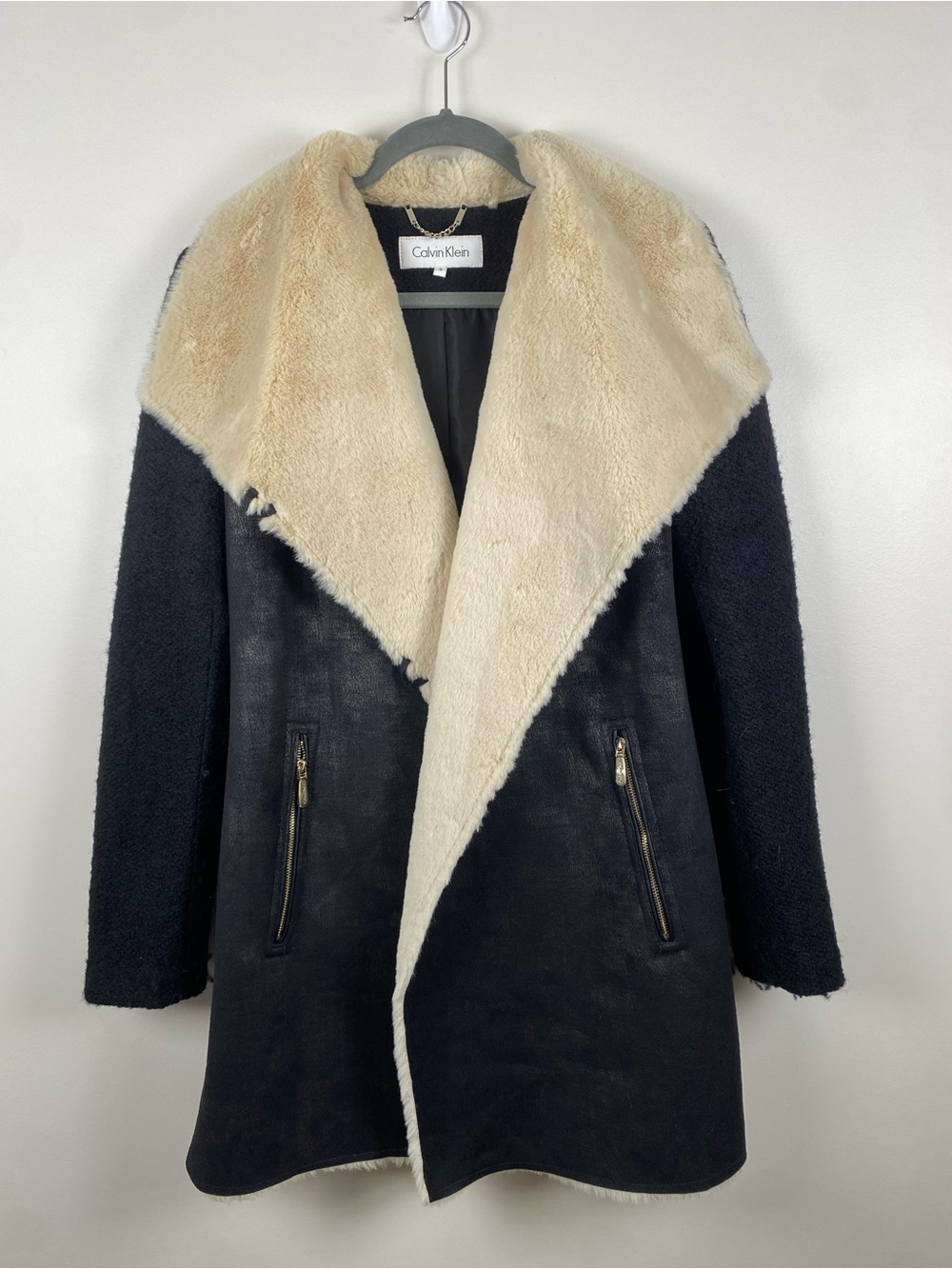 Calvin Klein Black Coat Women's Small
